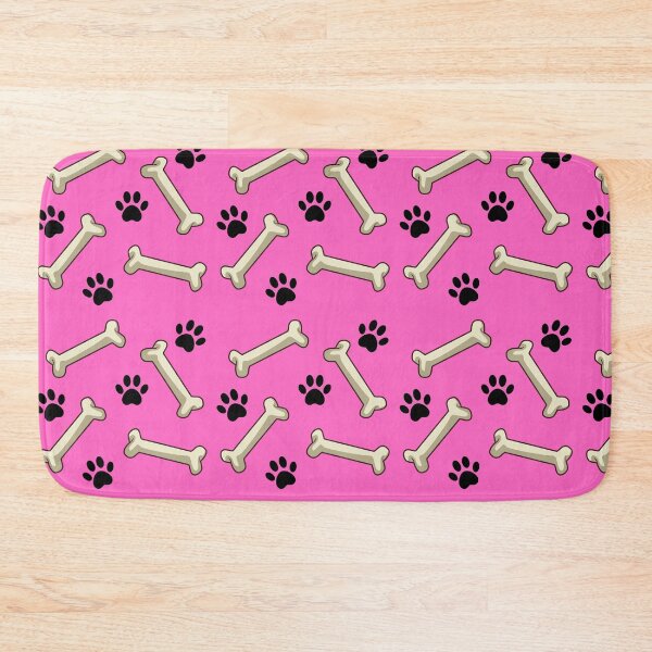 Item preview, Give A Dog A Bone, Paw Print, Pink Background designed and sold by AASparksDesigns.