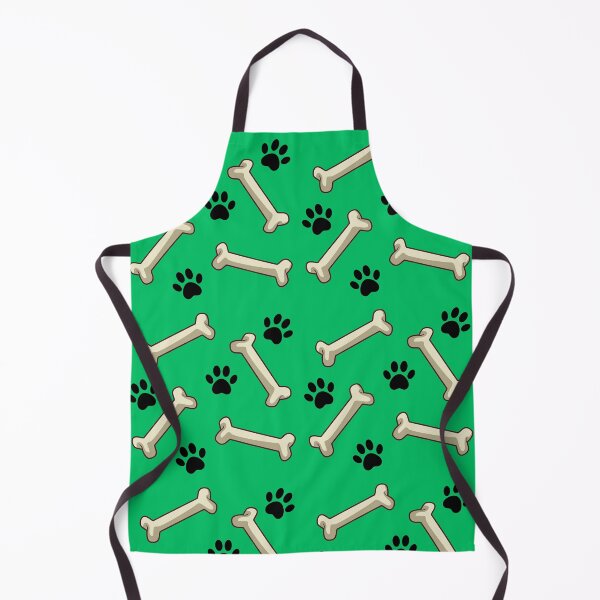 Item preview, Give A Dog A Bone, Paw Print, Green Background designed and sold by AASparksDesigns.