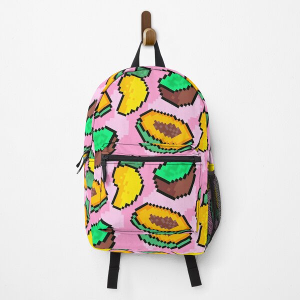 Item preview, Pixelated Tropical Fruits in Yellow Green and Red designed and sold by SplashTastic.