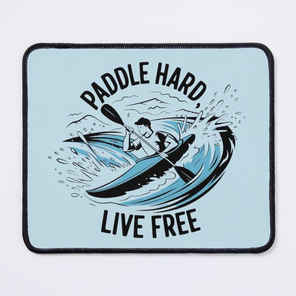 Item preview, Paddle Hard Live Free designed and sold by Myra365Art.