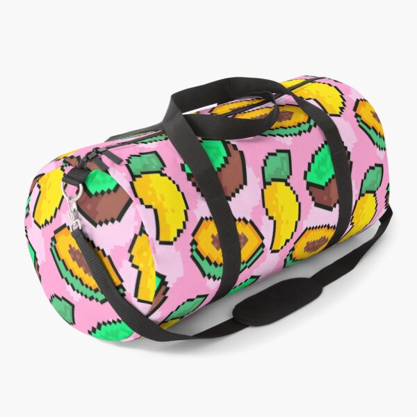 Item preview, Pixelated Tropical Fruits in Yellow Green and Red designed and sold by SplashTastic.