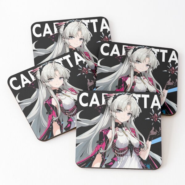 Item preview, Carlotta Wuwa Shirt fan Wuthering Waves Carlotta shirt Wuwa Sticker designed and sold by ItemWaifuArt.