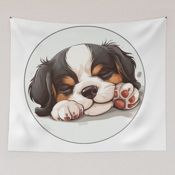 Item preview, Cute cartoon dog designed and sold by Stickermagician.