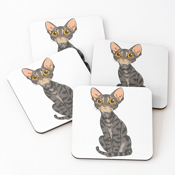 Item preview, Cute cartoon kitten designed and sold by Stickermagician.