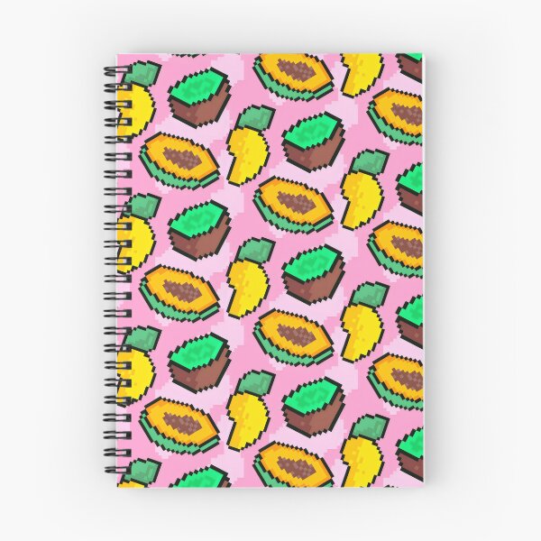 Item preview, Pixelated Tropical Fruits in Yellow Green and Red designed and sold by SplashTastic.
