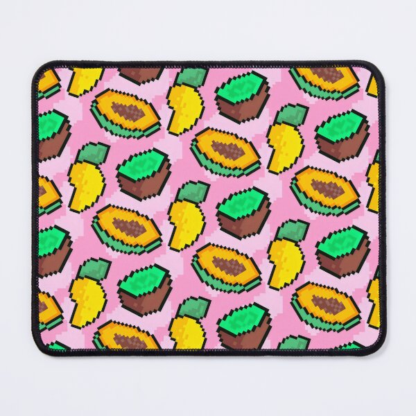 Item preview, Pixelated Tropical Fruits in Yellow Green and Red designed and sold by SplashTastic.
