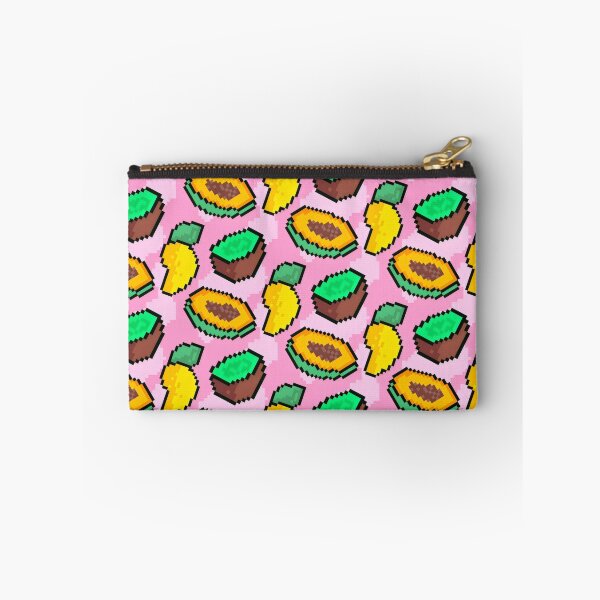 Item preview, Pixelated Tropical Fruits in Yellow Green and Red designed and sold by SplashTastic.