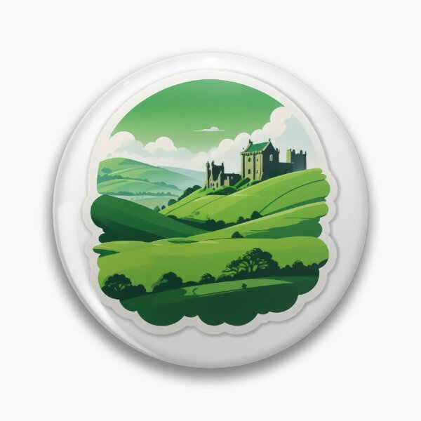 Item preview, patrick day  green landscape sticker ,saint patrick day designed and sold by Expressions-Sel.