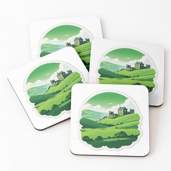 Item preview, patrick day  green landscape sticker ,saint patrick day designed and sold by Expressions-Sel.