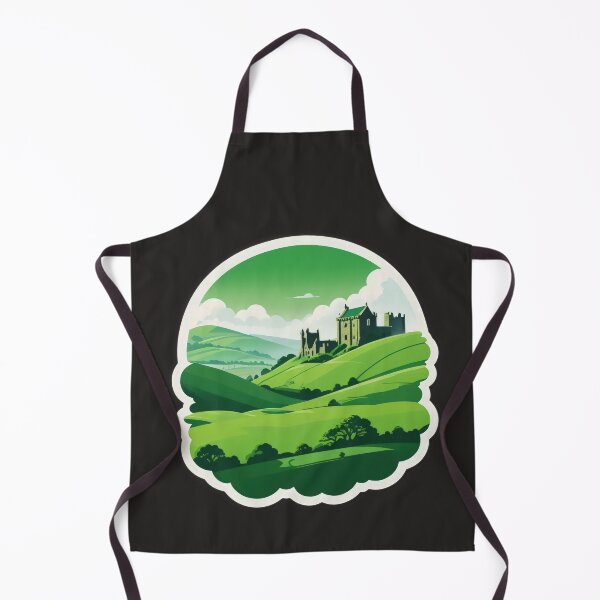 Item preview, patrick day green landscape sticker ,saint patrick day designed and sold by Expressions-Sel.