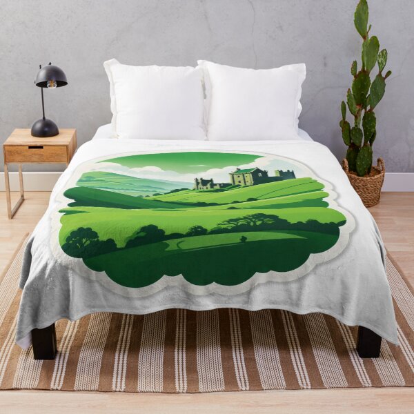 Item preview, patrick day  green landscape sticker ,saint patrick day designed and sold by Expressions-Sel.