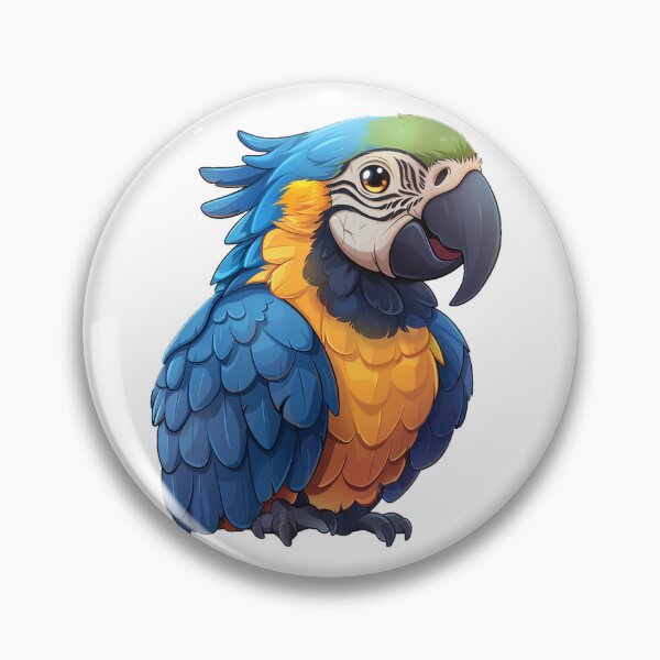 Artikelvorschau, Papagei entworfen und verkauft von Stickermagician.