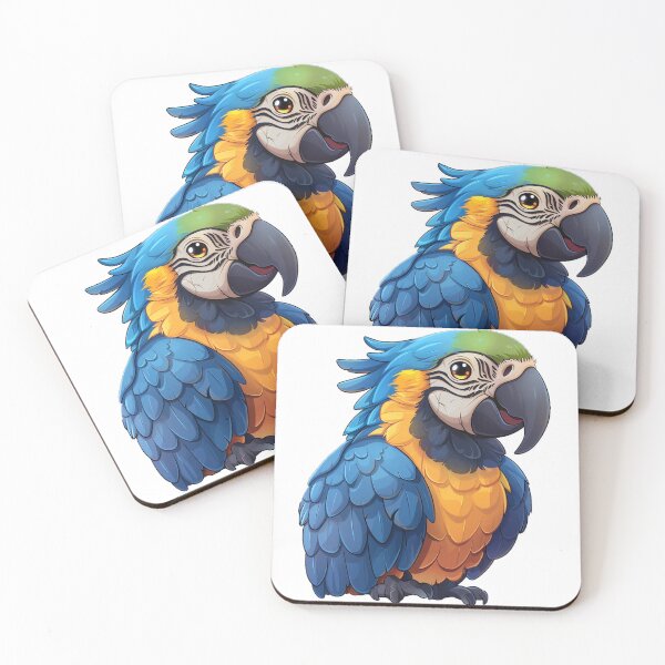 Item preview, parrot designed and sold by Stickermagician.