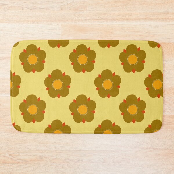 Item preview, RETRO FLOWER PATTERN designed and sold by LiveSickDieIll.