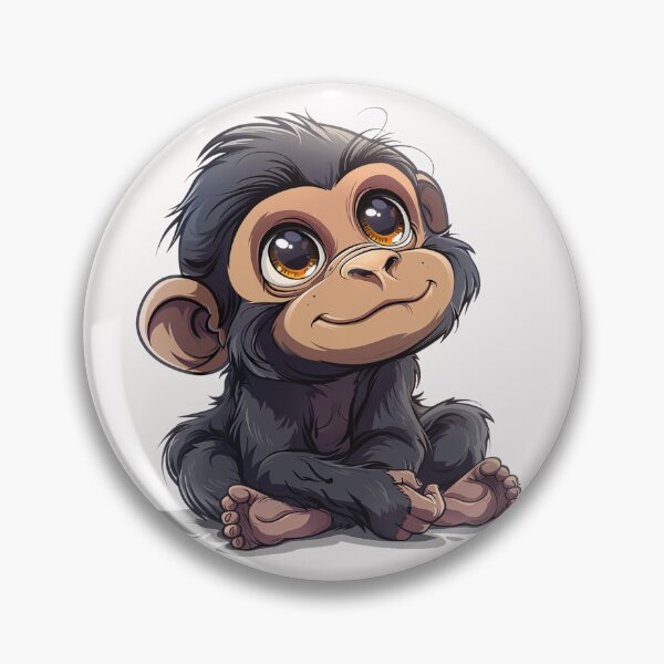 Item preview, Cute cartoon orangutans designed and sold by Stickermagician.