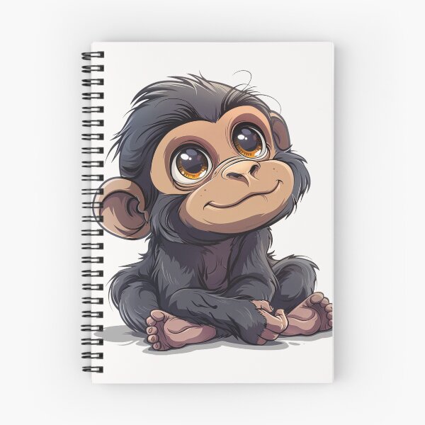 Item preview, Cute cartoon orangutans designed and sold by Stickermagician.