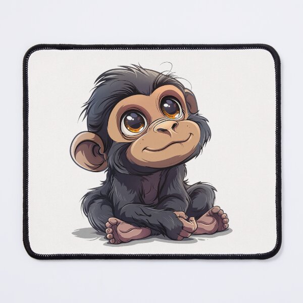 Item preview, Cute cartoon orangutans designed and sold by Stickermagician.