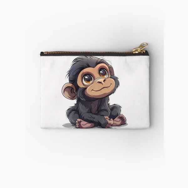 Item preview, Cute cartoon orangutans designed and sold by Stickermagician.