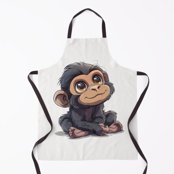 Item preview, Cute cartoon orangutans designed and sold by Stickermagician.