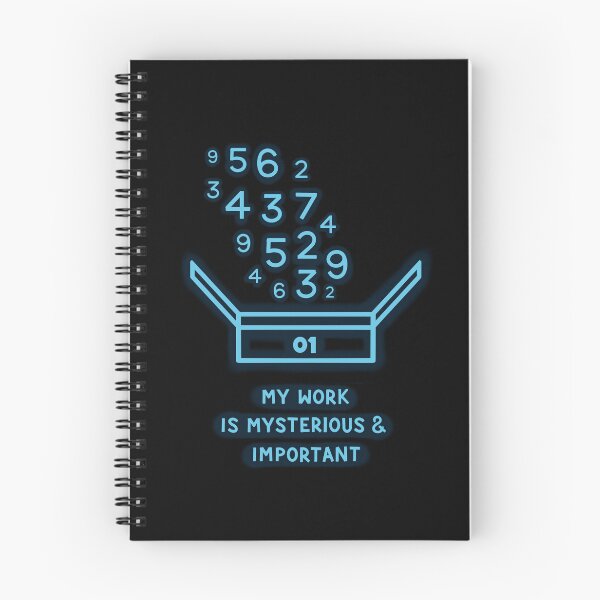 Item preview, Severance Scary Numbers: “My work is mysterious and important” designed and sold by Emdaydraws.