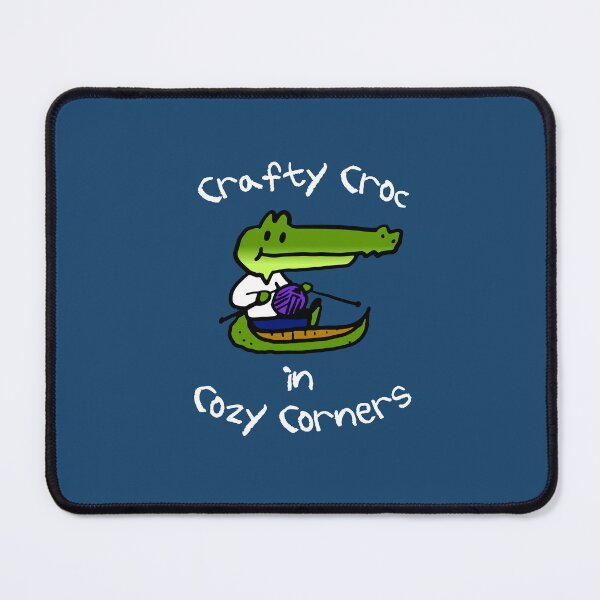 Item preview, Crafty Croc in Cozy Corners designed and sold by Wildseer.