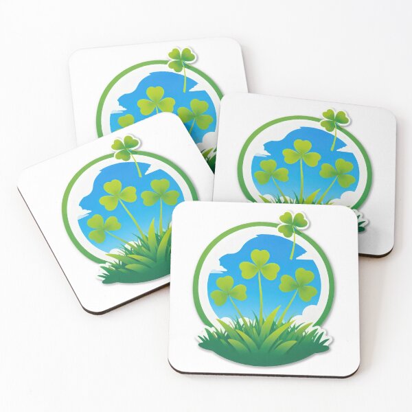 Item preview,  patrick day green clovers sticker ,saint patrick day designed and sold by Expressions-Sel.