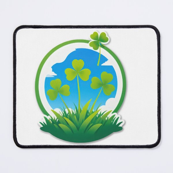 Item preview,  patrick day green clovers sticker ,saint patrick day designed and sold by Expressions-Sel.
