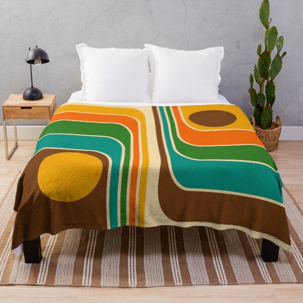 Item preview, Arch Abstract Midcentury Modern Pattern iII in vintage vibes designed and sold by nineFlorals.