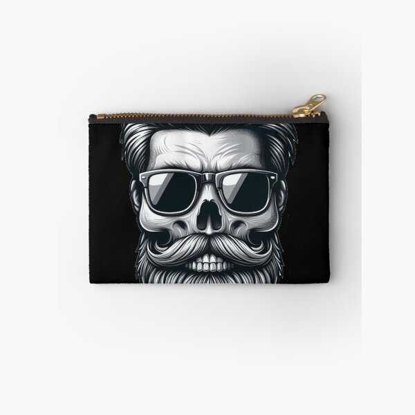 Item preview, Bearded skull designed and sold by KingCuppaDigitalArt.