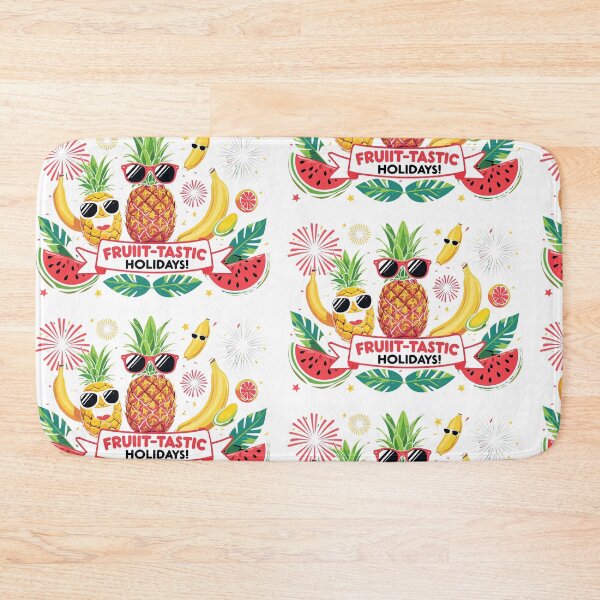 Item preview, Fruit-tastic Holidays T-Shirt – Pineapple, Banana, Watermelon & Tropical Fun designed and sold by Prithbyshop.