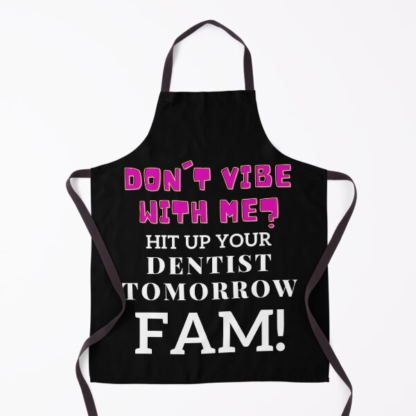 Item preview, Don’t Vibe With Me? Bold Words On Black designed and sold by SplashTastic.