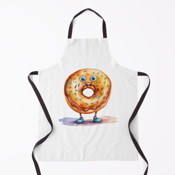 Item preview, Cute Sprinkled Doughnut designed and sold by Olive and Lily Delights.