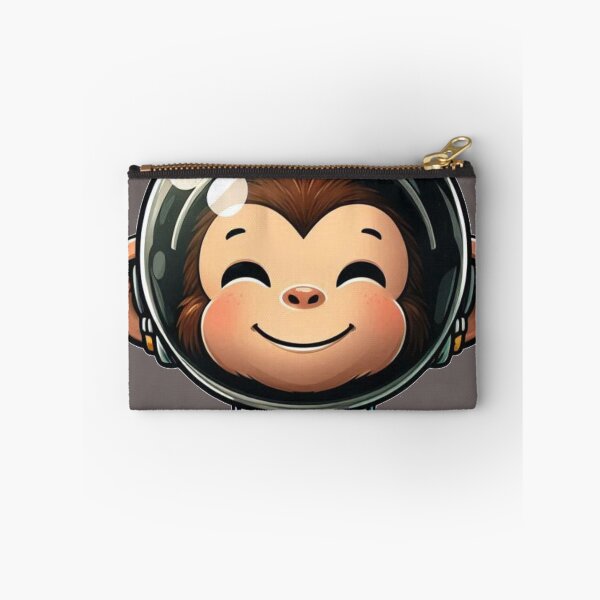 Item preview, Cute space monkey designed and sold by KingCuppaDigitalArt.
