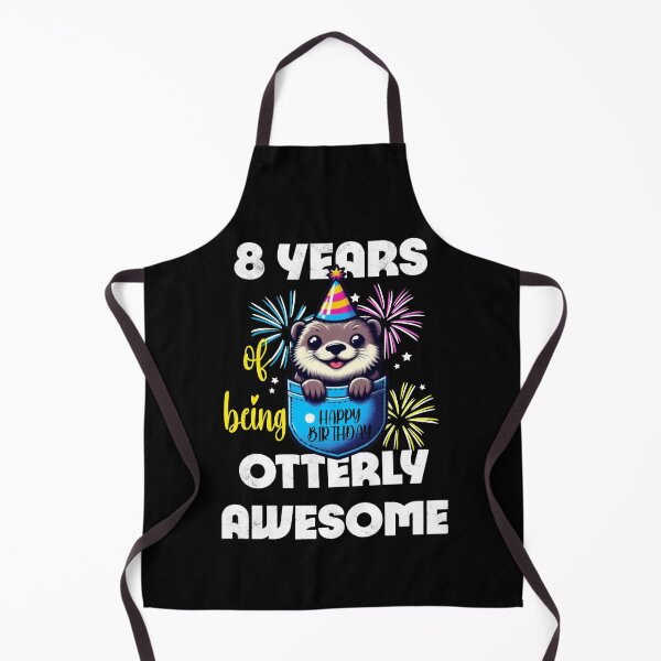 Item preview, Kids Otter Birthday 8th Kids 8 Years of Being Otterly Awesome designed and sold by Creat-Des.