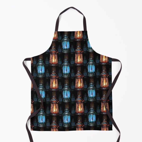 Item preview, Lantern Fire Pattern Design - Black designed and sold by PatternTitan.