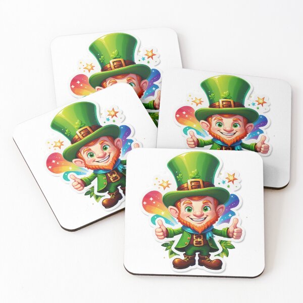 Item preview, patrick day lucky leprechaun sticker ,saint patrick day,leprechaun designed and sold by Expressions-Sel.