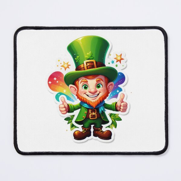 Item preview, patrick day lucky leprechaun sticker ,saint patrick day,leprechaun designed and sold by Expressions-Sel.