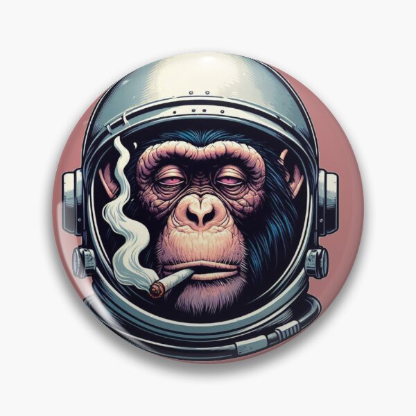 Item preview, Spacey Chimpanzee designed and sold by KingCuppaDigitalArt.