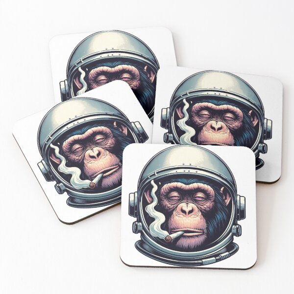 Item preview, Spacey Chimpanzee designed and sold by KingCuppaDigitalArt.