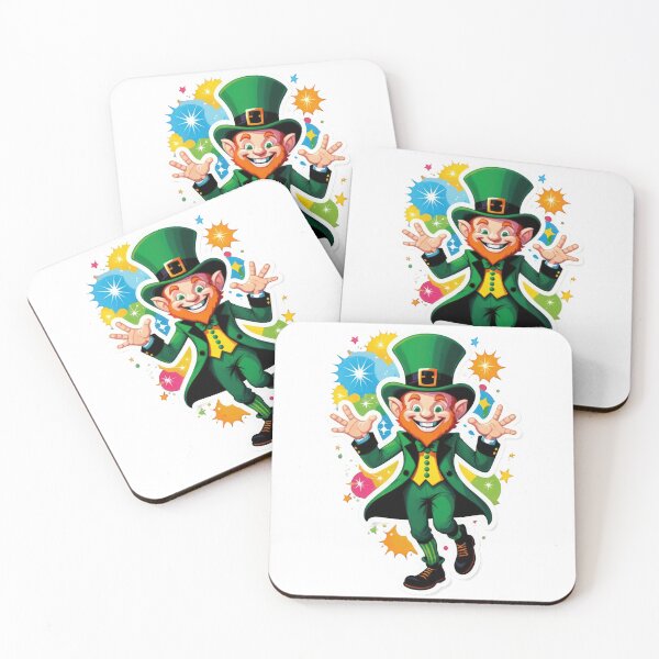 Item preview, patrick day lucky leprechaun happy  sticker ,saint patrick day,leprechaun designed and sold by Expressions-Sel.