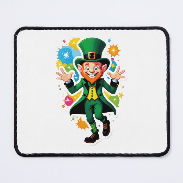 Item preview, patrick day lucky leprechaun happy  sticker ,saint patrick day,leprechaun designed and sold by Expressions-Sel.