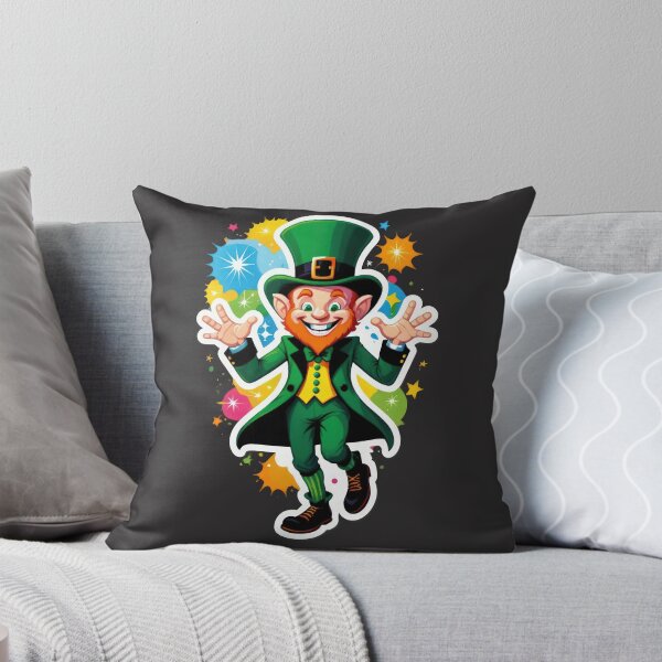 Item preview, patrick day lucky leprechaun happy  sticker ,saint patrick day,leprechaun designed and sold by Expressions-Sel.