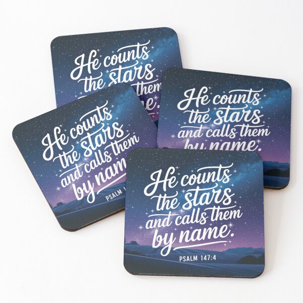 Item preview, Psalms 147:4 designed and sold by themastersplan.