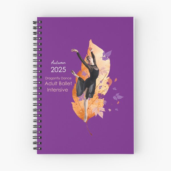 Item preview, Ballet Intensive 2025 - for purple background designed and sold by Dragonflydance.