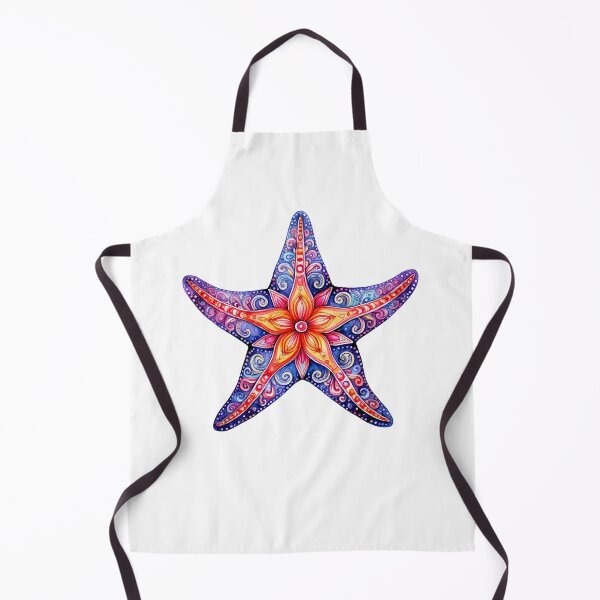 Item preview, Vibrant Starfish Mandala designed and sold by Olive and Lily Delights.