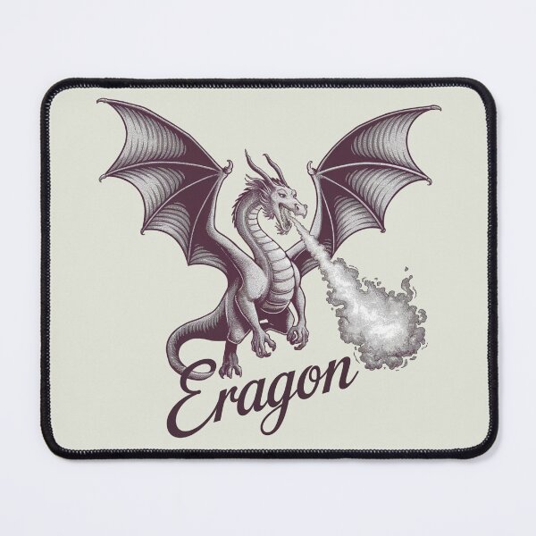 Item preview, Monochrome eragon t-shirt design  designed and sold by Shorazu.