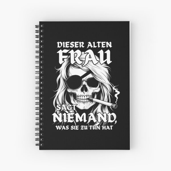 Artikel-Vorschau von NIEMAND SAGT DIESER ALTEN FRAU, WAS SIE TUN SOLL - Totenkopf-T-Shirt - NIEMAND SAGT DIESEM ALTEN MANN ALLES - Skelettpirat, designt und verkauft von MangaMannia.