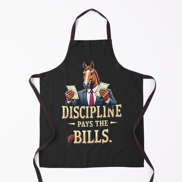Item preview, Discipline Pays the Bills Horse Design designed and sold by FoxyJags.