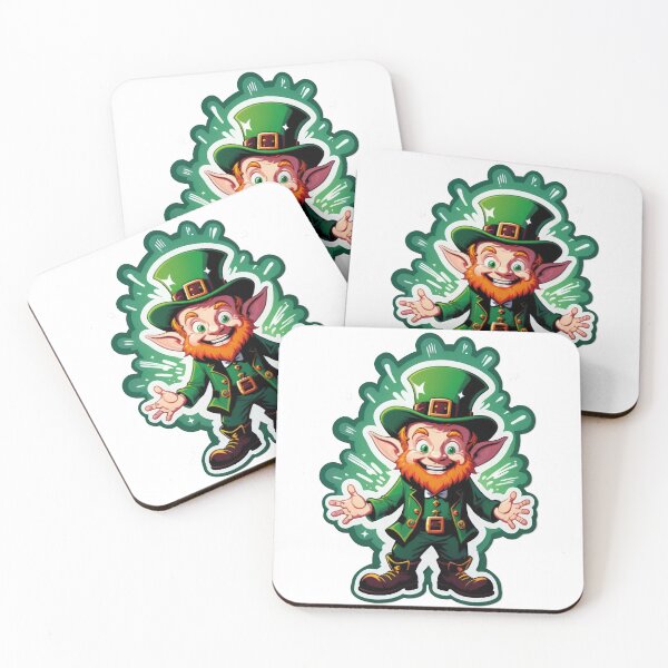 Item preview, patrick day lucky leprechaun  green sticker ,saint patrick day,leprechaun designed and sold by Expressions-Sel.