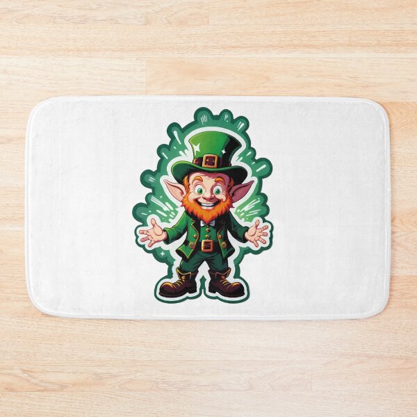 Item preview, patrick day lucky leprechaun  green sticker ,saint patrick day,leprechaun designed and sold by Expressions-Sel.